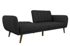 Novogratz Brittany Futon Sofa Bed - Dark Gray Linen