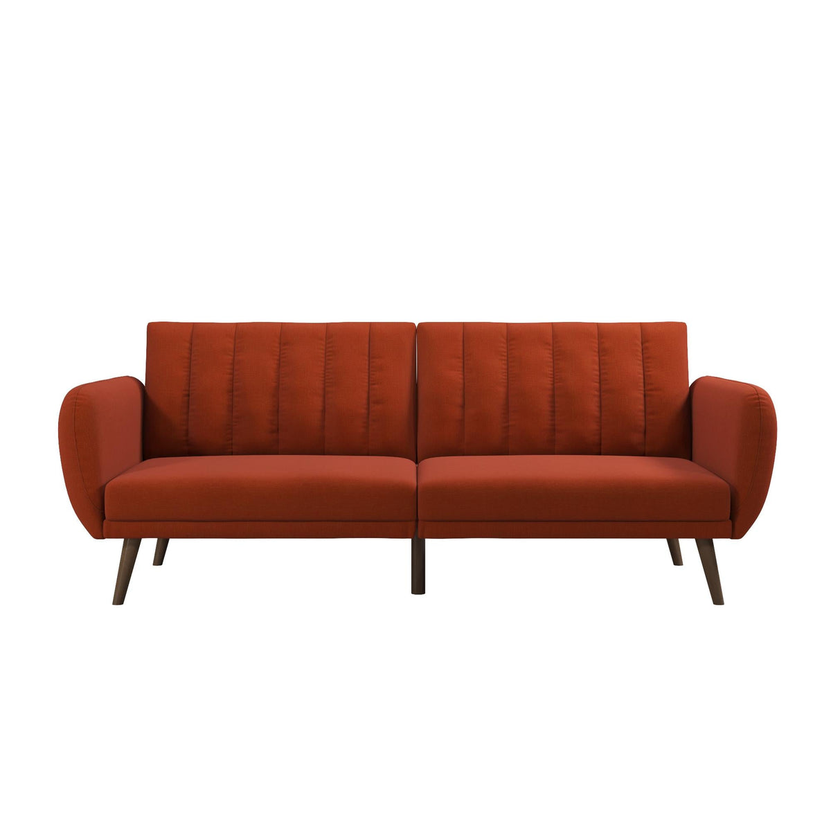Novogratz Brittany Futon Sofa Bed - Orange
