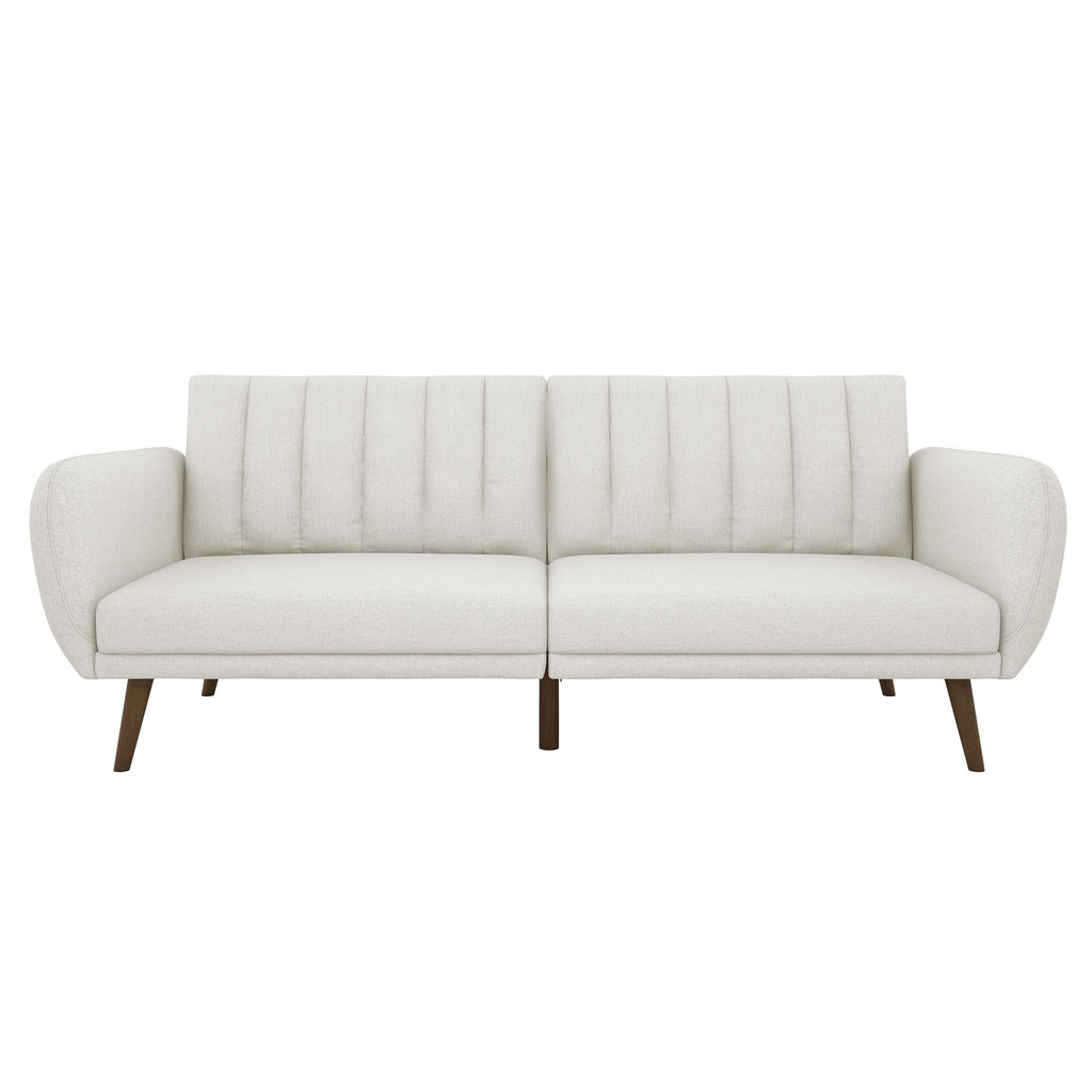 Novogratz Brittany Futon Sofa Bed - Light Gray