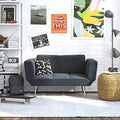 Novogratz Leyla Sleeper Loveseat - Navy