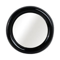 Sagebrook Erinpark round black metal wall mirror