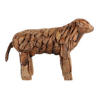 Ruewick Natural Wood Decorative Sculpture, 12"
