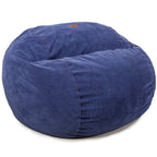 CordaRoy's Convertible Bean Bag Chair-Bed, Corduroy - King, Navy