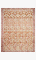 Layla Vintage-Look Rug, Natural and Spice