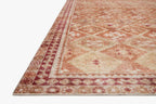 Layla Vintage-Look Rug, Natural and Spice
