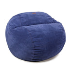 CordaRoy's Convertible Bean Bag Chair-Bed, Corduroy - Queen, Navy