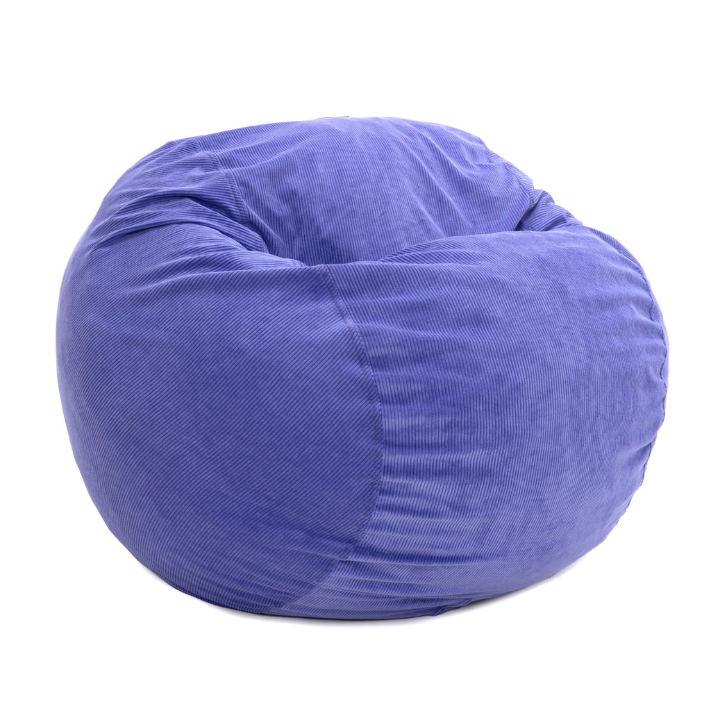 CordaRoy's Convertible Bean Bag Chair-Bed, Corduroy - Queen, Very Peri