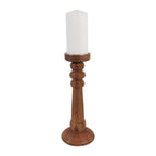 Hackettridge Wood Candle Holder, 13"