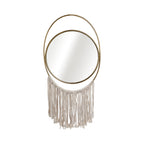 Julianport Gold Metal Mirror, 30"