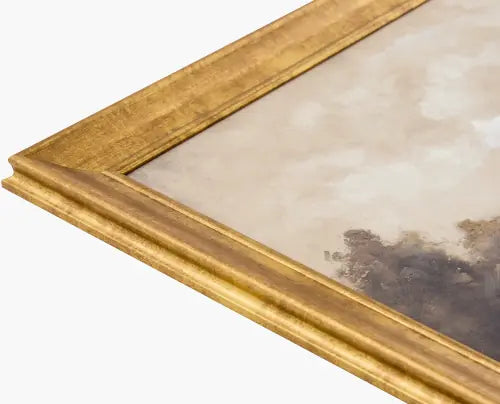 Floresta wood frame corner detail