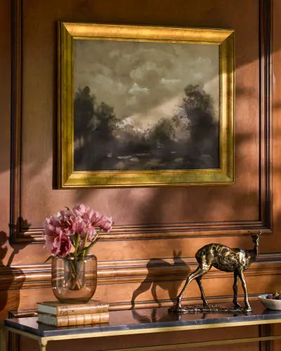 Floresta framed art on a wall