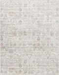 Lavadora Machine-Washable Rug, Taupe Oriental