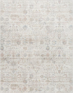 Lavadora Machine-Washable Rug, Taupe Oriental